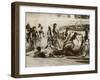 Crash at a Bicycle Race in Milwaukee, Wisconsin, 1934-null-Framed Photographic Print