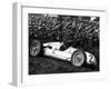 Crashed Auto Union, Donington Grand Prix, 1938-null-Framed Photographic Print