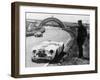 Crashed Cunningham C2-R, Le Mans, France, 1951-null-Framed Photographic Print