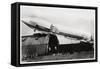 Crashed Zeppelin LZ 8 'Deutschland II, Dusseldorf, Germany, 1911-null-Framed Stretched Canvas
