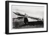 Crashed Zeppelin LZ 8 'Deutschland II, Dusseldorf, Germany, 1911-null-Framed Giclee Print