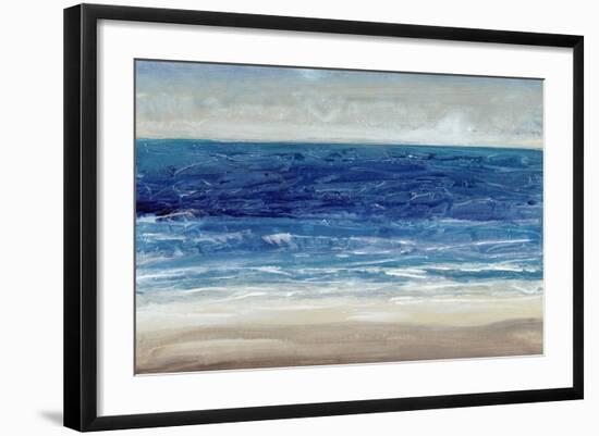 Crashing Blue I-Tim O'toole-Framed Art Print