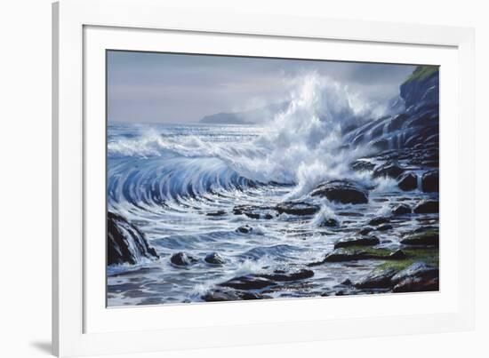 Crashing Wave-Raymond Sipos-Framed Giclee Print