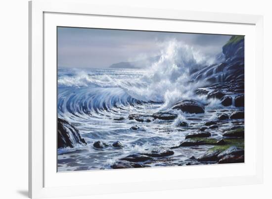 Crashing Wave-Raymond Sipos-Framed Giclee Print