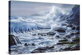 Crashing Wave-Raymond Sipos-Stretched Canvas