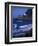 Crashing Waves and Sea Lions, Heceta Head Lighthouse, Oregon, USA-Brent Bergherm-Framed Premium Photographic Print