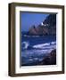 Crashing Waves and Sea Lions, Heceta Head Lighthouse, Oregon, USA-Brent Bergherm-Framed Photographic Print