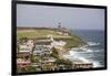 Crashing Waves At El Morro Fort, Old San Juan-George Oze-Framed Photographic Print