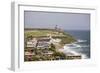 Crashing Waves At El Morro Fort, Old San Juan-George Oze-Framed Photographic Print