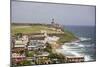 Crashing Waves At El Morro Fort, Old San Juan-George Oze-Mounted Photographic Print