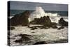 Crashing Waves at Hookipa Point in Maui with a Creative Texture Overlay Filter.-pdb1-Stretched Canvas