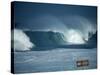Crashing Waves, Oahu, Hawaii-Bill Romerhaus-Stretched Canvas