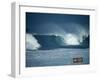 Crashing Waves, Oahu, Hawaii-Bill Romerhaus-Framed Premium Photographic Print