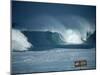 Crashing Waves, Oahu, Hawaii-Bill Romerhaus-Mounted Premium Photographic Print