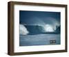 Crashing Waves, Oahu, Hawaii-Bill Romerhaus-Framed Photographic Print