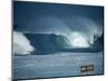 Crashing Waves, Oahu, Hawaii-Bill Romerhaus-Mounted Photographic Print