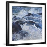 Crashing Waves-Julian Askins-Framed Giclee Print