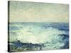 Crashing Waves-Soren Emil Carlsen-Stretched Canvas