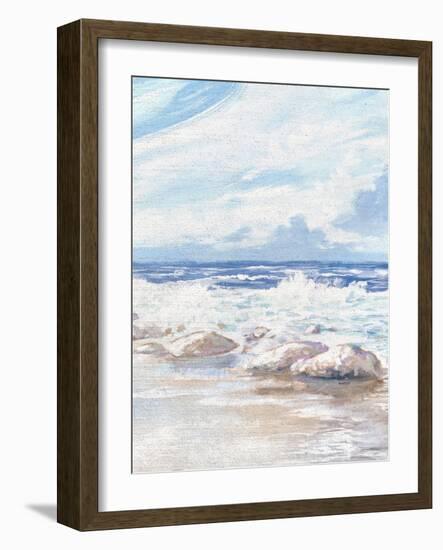 Crashing Waves-Kingsley-Framed Art Print