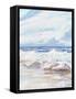 Crashing Waves-Kingsley-Framed Stretched Canvas