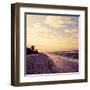 Crashing Waves-Gail Peck-Framed Art Print