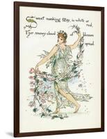 Crataegus Laevigata-Walter Crane-Framed Art Print