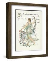 Crataegus Laevigata-Walter Crane-Framed Art Print