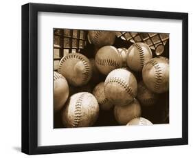Crate Full of Worn Softballs-Doug Berry-Framed Photographic Print