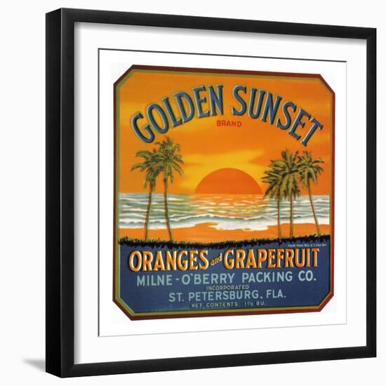 Crate Label, 20th Century-null-Framed Giclee Print