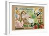 Crate Label "Strawberry"-Kerne Erickson-Framed Art Print