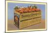Crate of Oranges from California-null-Mounted Art Print