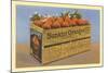 Crate of Oranges from California-null-Mounted Art Print