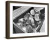 Crated Quartz Crystals That are Part of the U.S. Strategic Materials Stockpile-Ed Clark-Framed Photographic Print