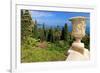 Crater at Hanbury Botanic Gardens near Ventimiglia, Province of Imperia, Liguria, Italy-null-Framed Art Print