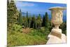 Crater at Hanbury Botanic Gardens near Ventimiglia, Province of Imperia, Liguria, Italy-null-Mounted Art Print