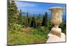 Crater at Hanbury Botanic Gardens near Ventimiglia, Province of Imperia, Liguria, Italy-null-Mounted Art Print