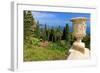 Crater at Hanbury Botanic Gardens near Ventimiglia, Province of Imperia, Liguria, Italy-null-Framed Art Print