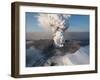 Crater at the Summit of the Volcano in Southern Iceland's Eyjafjallajokull Glacier-null-Framed Photographic Print