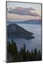 Crater Lake and Wizard Island at Dawn, Crater Lake National Park, Oregon, Usa-James Hager-Mounted Photographic Print