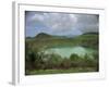 Crater Lake at Manengouba, Western Area, Cameroon, West Africa, Africa-Julia Bayne-Framed Photographic Print