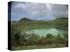 Crater Lake at Manengouba, Western Area, Cameroon, West Africa, Africa-Julia Bayne-Stretched Canvas