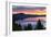 Crater Lake at Sunrise, Crater Lake National Park, Oregon, USA-Michel Hersen-Framed Photographic Print