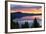 Crater Lake at Sunrise, Crater Lake National Park, Oregon, USA-Michel Hersen-Framed Photographic Print