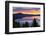 Crater Lake at Sunrise, Crater Lake National Park, Oregon, USA-Michel Hersen-Framed Photographic Print