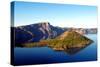 Crater Lake I-Douglas Taylor-Stretched Canvas