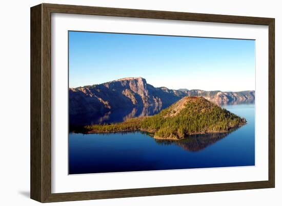 Crater Lake I-Douglas Taylor-Framed Photographic Print