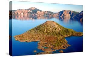 Crater Lake II-Douglas Taylor-Stretched Canvas