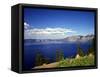 Crater Lake in Crater Lake National Park, Oregon, USA-Bernard Friel-Framed Stretched Canvas