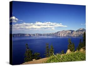 Crater Lake in Crater Lake National Park, Oregon, USA-Bernard Friel-Stretched Canvas