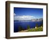 Crater Lake in Crater Lake National Park, Oregon, USA-Bernard Friel-Framed Photographic Print